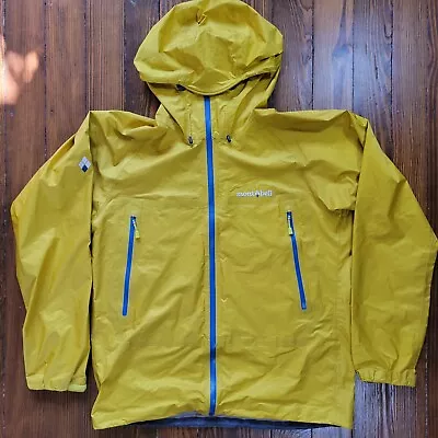 Montbell Storm Cruiser Jacket- Gore-Tex - Yellow - Size XL • $150