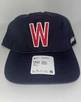 Nike MLB Heritage86 Washington Nationals Navy Baseball Cap Hat Unisex NWT • $23.99