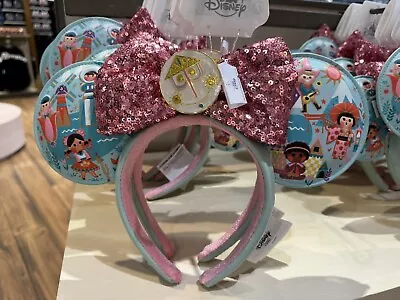 2024 Disney Parks It’s A Small World Minnie Ear Headband Ears New • $44.95