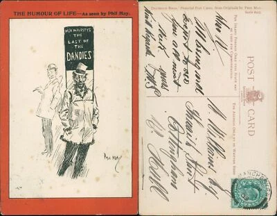£4.50 • Buy Phil May Last Of The Dandies Humour Of Life Davidson Bros 6075 1903 Cancel