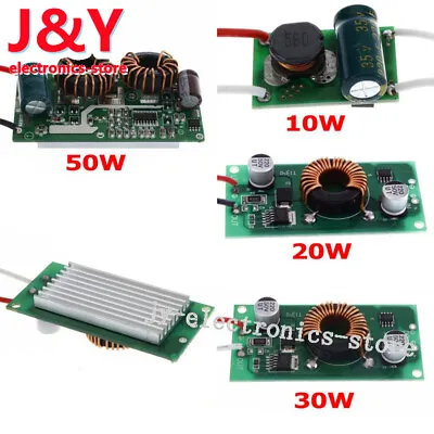 10W 20W 30W 50W Constant Current LED Driver DC12V To DC30-38V For High Power LED • $1.68