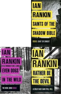 3 Ian Rankin Inspector John Rebus Paperback Books 19 20 21 Set Collection Lot • £9.99