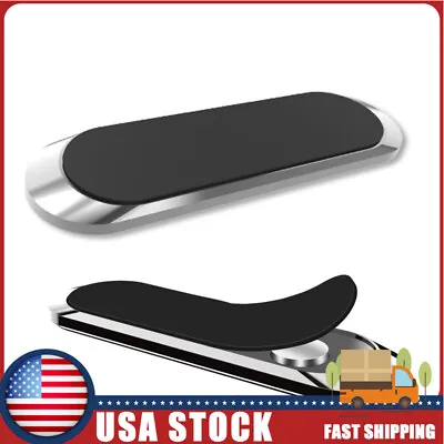 2xStrip Shape Magnetic Car Phone Holder Stand For IPhone Samsung Magnet Mount US • $7.98