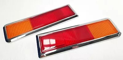 Ford Escort Capri Mk1 Gt Twincam Rear Brake Indicator Tail Light Lenses Bezels • $246