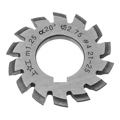 M1.25 No.4 20 Degree HSS Involute Gear Cutter Module Rack Milling Lathe Machine • $32.95