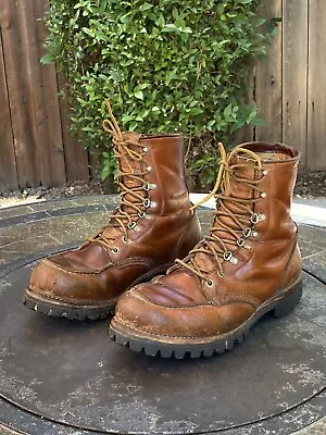 VTG Red Wing Irish Setter Sport Moc Toe Hunting Boots Mens 9.5 D Made In USA • $100