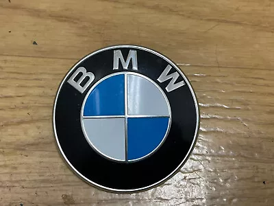 BMW *E70 E83 E46 E36 E39 E90 E34 E30 X3 X5 FRONT HOOD Emblem Roundel 8132375 OE • $30