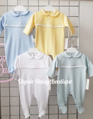 £13.99 • Buy Boys Soft Cotton Portuguese Romper