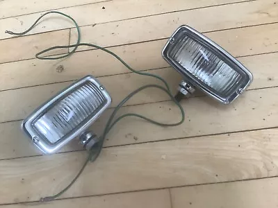 Vintage Believed Lucas Car/scooter Matching Fog/spot Lights Excellent. • $12.45