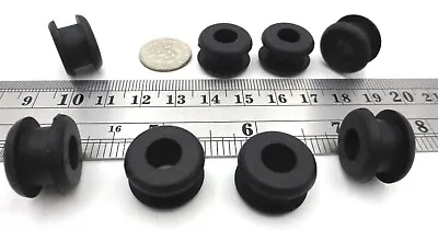 1/2  Hole Rubber Grommet Wiring Bushing Fits 1/2' Hole 1/4  Panel Has 5/16  ID • $39.57