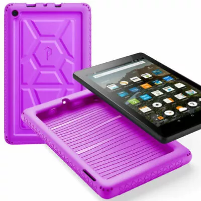 Poetic [TurtleSkin Series] For Amaon Fire 7 (2019) Tablet Silicone Cover Purple • $7.96