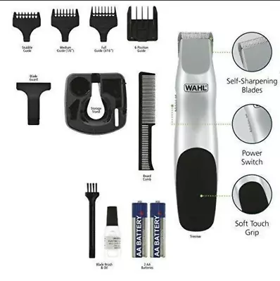 Wahl Beard And Mustache Battery-Operated Trimmer #9906-717 • $72.95