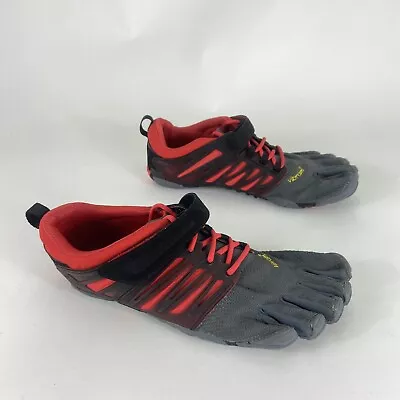 Vibram FiveFingers Men's V-Train 2.0 Toe Shoes Red/Black 43 EU/9.5-10 US • $48.97