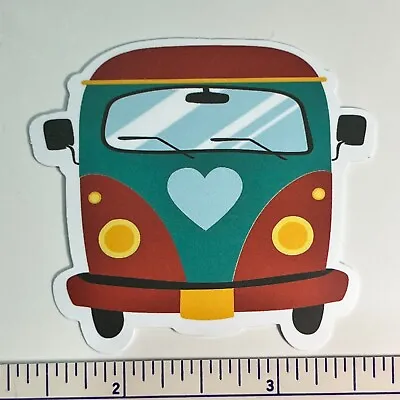 $4.99 • Buy Love VW  Bus Vinyl Sticker Decal ThinkBomb Anything Free Ship & Track