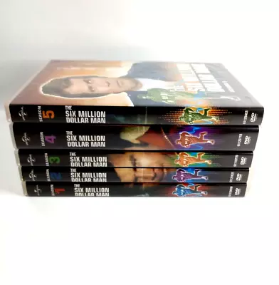 The Six Million Dollar Man: The Complete Series (DVD) Seasons 1-5 • $44.99