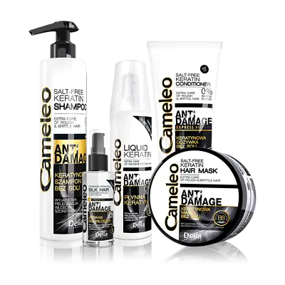 Delia Cameleo Anti Damage Hair - Shampoo / Conditioner / Serum / Mask / Keratin • £9.79
