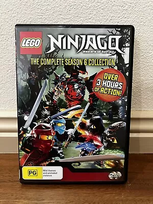 LEGO Ninjago: Masters Of Spinjitzu: Season 6 Vol 1 & 2 (2016) PAL DVD 2-Disc Set • $10