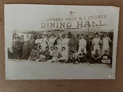 1904 Minnesota State Fair St. Anthony M.E. Church Dining Hall Stand   Photo • $49.99