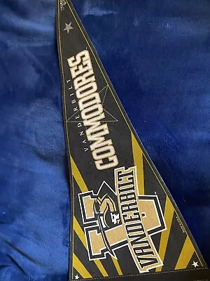 Vanderbilt Commadore Wincraft Pennant • $7.50