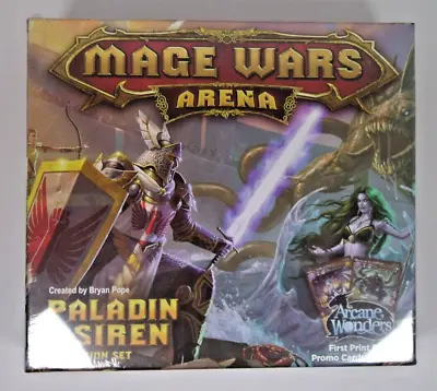 Mage Wars Arena: Paladin Vs Siren Expansion Board Game • $19.95