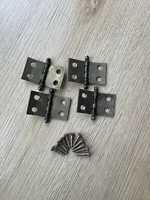 Antique Victor Victrola Vv Xi Phono - Original Lower Door Hinges Screws • $16.10