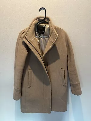 J Crew Nello Gori  Stadium Cloth Wool Coat Women’s Size 4 • $49