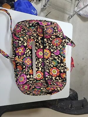 Vera Bradley Large Dufflebag Travel Duffle Pink Purple Paisley  • $30