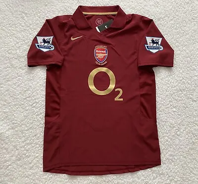 Thierry Henry Arsenal Premier League New Men's Retro Soccer Jersey - Size XL • $70