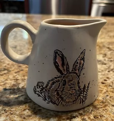 Bunny Rabbit Easter Creamer/Syrup Pitcher Spectrum Designz Adorable In LNC 3” • $12