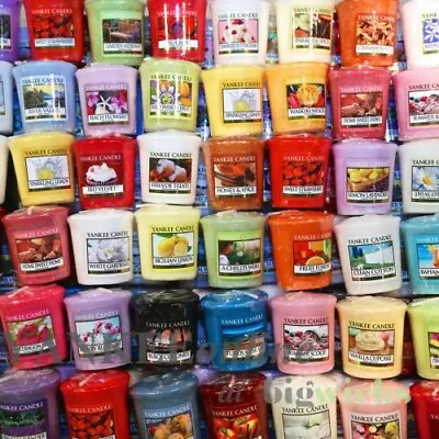 15 X Yankee Candle Official Range Votive Samplers - Assorted Fragrances rrp £45 • £22.50