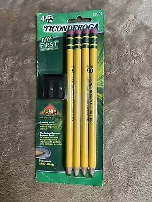 Ticonderoga My First Pencil #2HB 4 Ct • $15