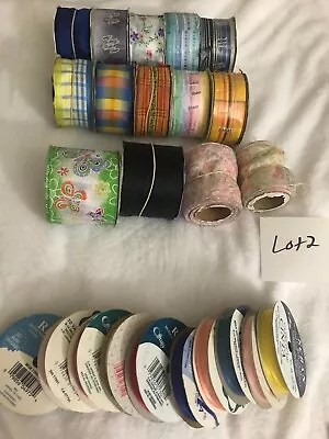 Ribbon Lot Sale - All Assorted Sizes - Brand New/ Used Mixed Lot Sale • $26