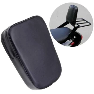 $14.29 • Buy Motorcycle Sissy Bar Backrest Cushion Pad For Harley Suzuki Yamaha Kawasaki