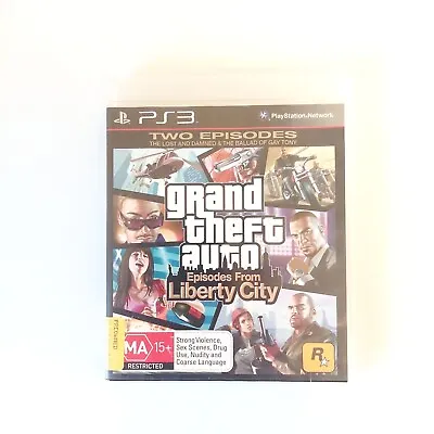 Grand Theft Auto Episodes From Liberty City PlayStation 3 PS3 GTA • $11.95