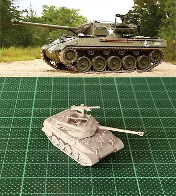 1/144 WWII USA M18 Hellcat Tank Destroyer Resin Kit (#USA127) • $4.40