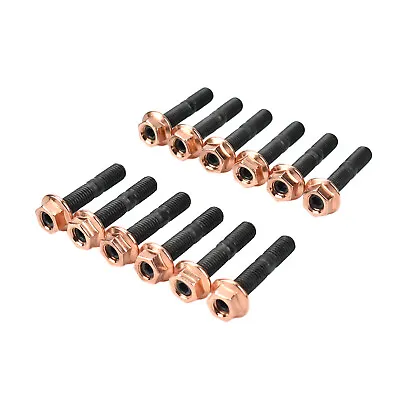 High Tensile Exhaust Manifold Stud Nut Kit For Nissan 89-90 KA24E 240SX S13 S14 • $68.82