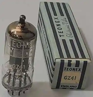 Nos Nib Gz41 Mullard Make Teonex Made In England New In Original Box • $18