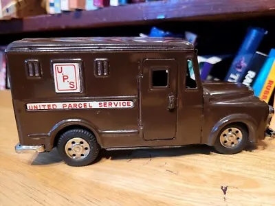 Vintage 1950's Dodge Panel Ups Brown Tin Friction Delivery Truck • $67.45