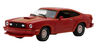 Greenlight 86321 1978 Ford Mustang II King Cobra - Red & Black  1:43 Scale • $32.95
