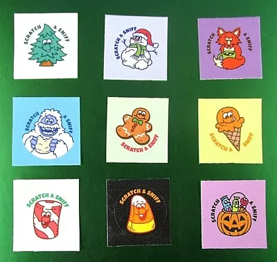 Everything Smells Retro 80's Holiday Scent Scratch & Sniff Sticker You Choose • $2