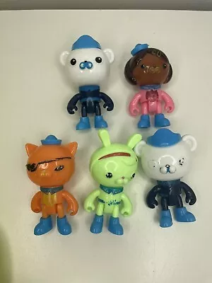 Octonauts Tweak Barnacles Shellington Kwazii Dashi Figures Bundle • £12.90