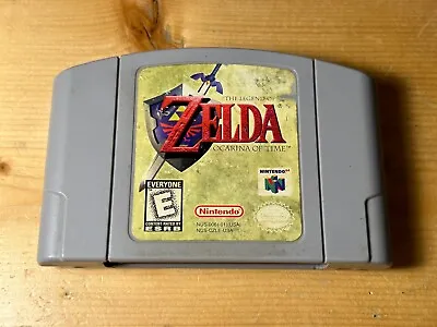 The Legend Of Zelda Ocarina Of Time Nintendo 64 N64 Cartridge Only Authentic • $38.99