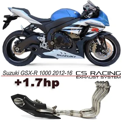 2012-16 Suzuki GSX-R 1000 CS Racing Full Exhaust Headers + Muffler + DB Killer • $1493.81