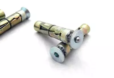 £8 • Buy Anti-theft Countersunk / Dome Head Security Bolts Wall Fixings M8 M10 Rawl Bolts
