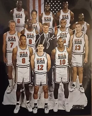 Michael Jordan Team USA Olympics Hand Signed Autograph 8x10 Photo W/COA • $329