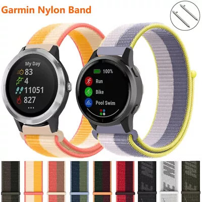 Nylon Loop Band Strap For Garmin Vivoactive 3 /Vivomove HR /Forerunner 645 Woven • $6.70