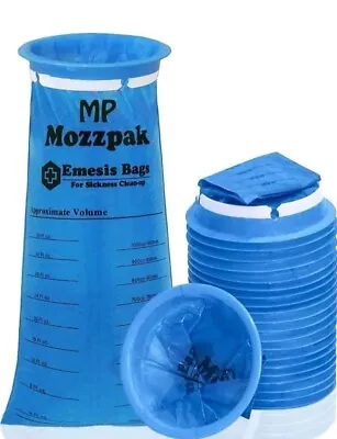 Vomit Bags 24pk Emesis Bag For Urine Motion Sickness Camping Car Sick • $13.50