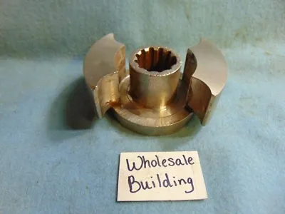Pump Impeller Stainless Steel 2 Channel 4-1/16  Od 1-3/16  Bore Face 1-3/16  • $35