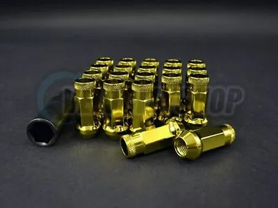 Muteki SR48 Lug Nuts Open End Yellow 12x1.5mm Thread Pitch • $68