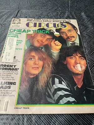 Cheap Trick Vintage Circus Magazine Nov  1979  Ac/dc • $9.99